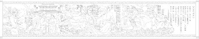 人文歷史浮雕雕塑原創(chuàng)手繪設(shè)計稿